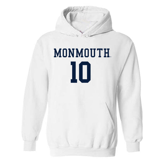 Monmouth - NCAA Men's Soccer : Patrick Osiecki - Hooded Sweatshirt