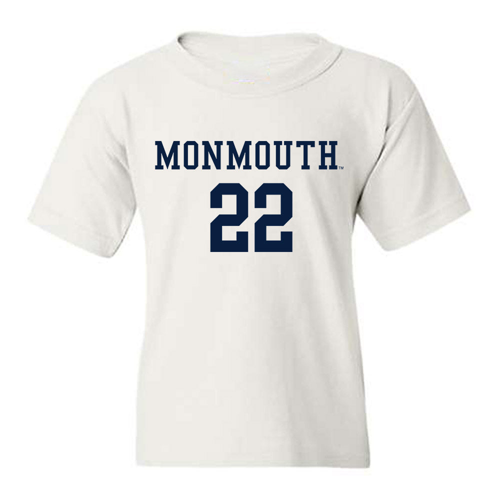 Monmouth - NCAA Men's Soccer : Tommy Damiano - Replica Shersey Youth T-Shirt-0