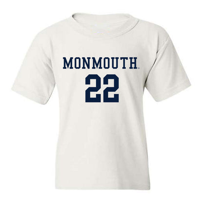 Monmouth - NCAA Men's Soccer : Tommy Damiano - Replica Shersey Youth T-Shirt-0