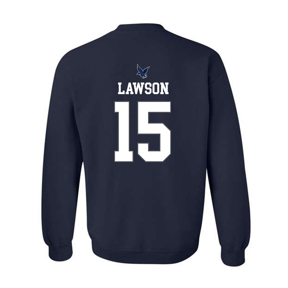 Monmouth - NCAA Softball : Bri Lawson - Replica Shersey Crewneck Sweatshirt-1