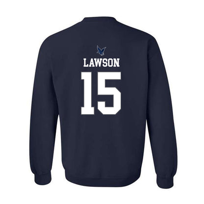 Monmouth - NCAA Softball : Bri Lawson - Replica Shersey Crewneck Sweatshirt-1