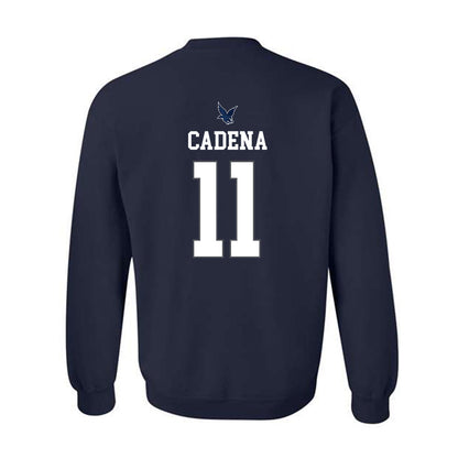 Monmouth - NCAA Softball : Jayla Cadena - Replica Shersey Crewneck Sweatshirt-1