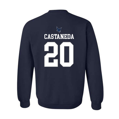 Monmouth - NCAA Softball : Alexis Castaneda - Replica Shersey Crewneck Sweatshirt
