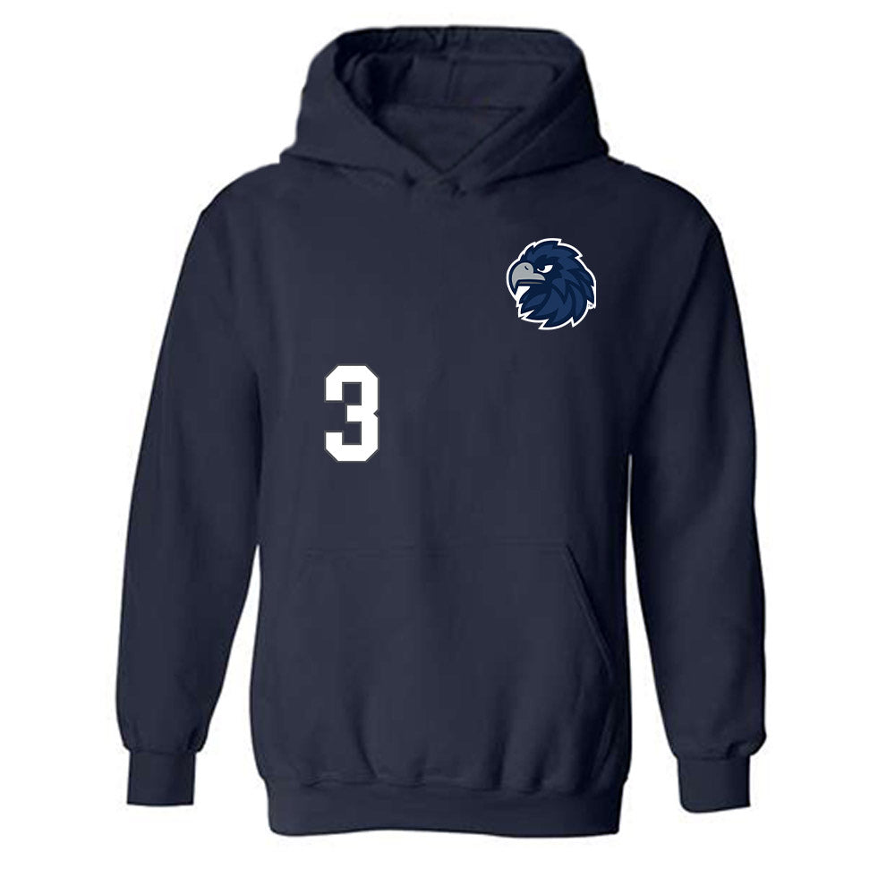 Monmouth - NCAA Softball : Isabella Slape - Replica Shersey Hooded Sweatshirt