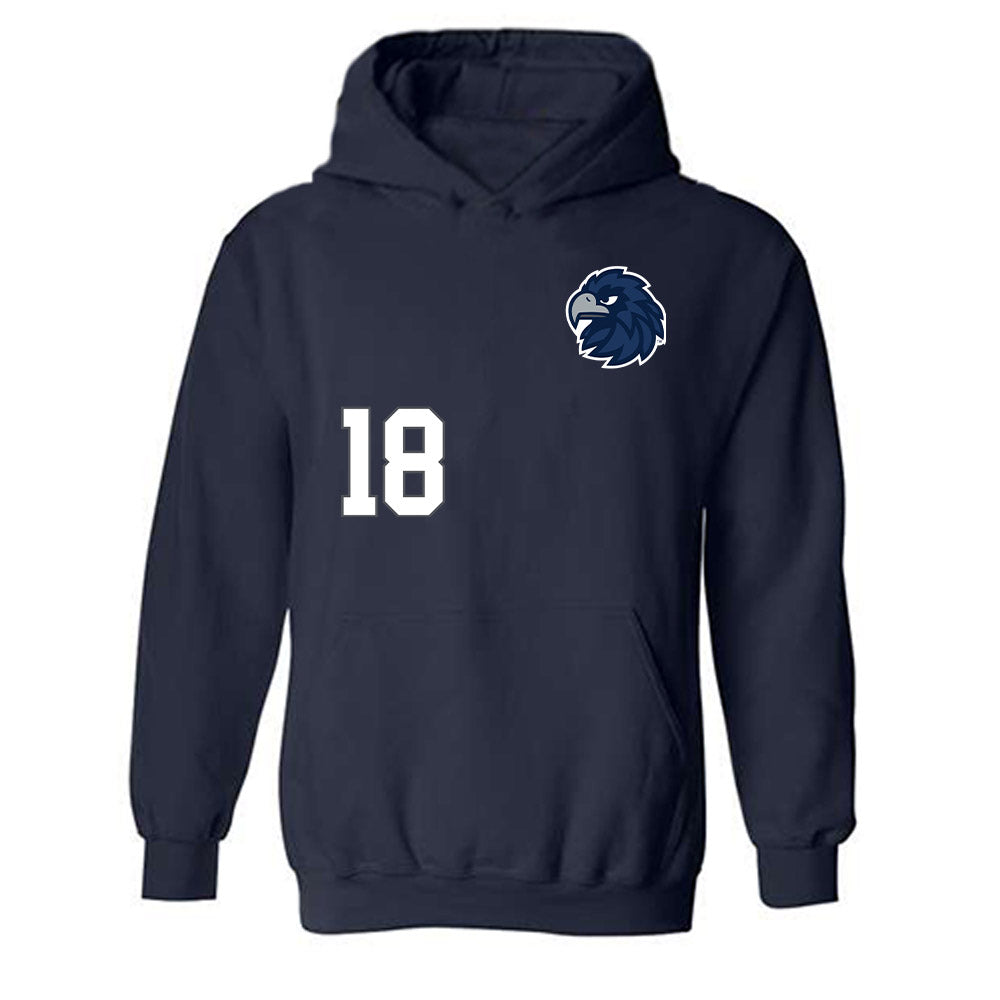 Monmouth - NCAA Softball : Olivia Smith - Replica Shersey Hooded Sweatshirt