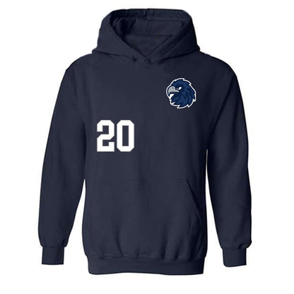 Monmouth - NCAA Softball : Alexis Castaneda - Replica Shersey Hooded Sweatshirt