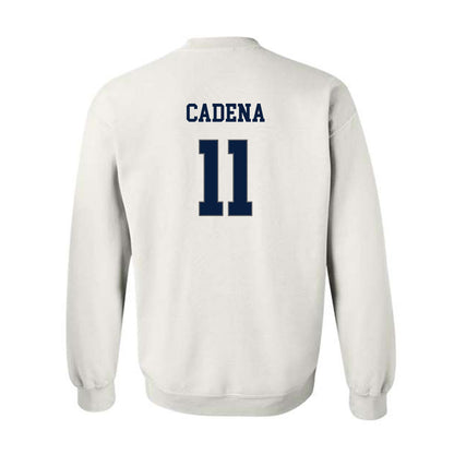 Monmouth - NCAA Softball : Jayla Cadena - Replica Shersey Crewneck Sweatshirt-1