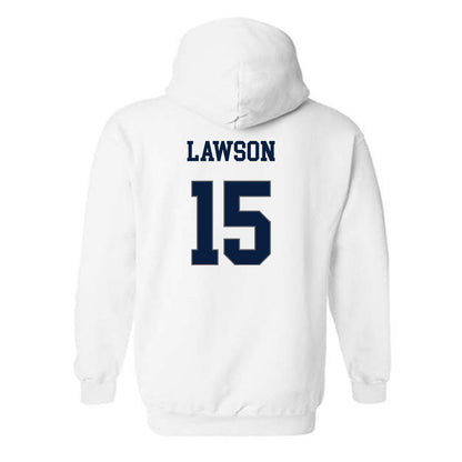Monmouth - NCAA Softball : Bri Lawson - Replica Shersey Hooded Sweatshirt-1