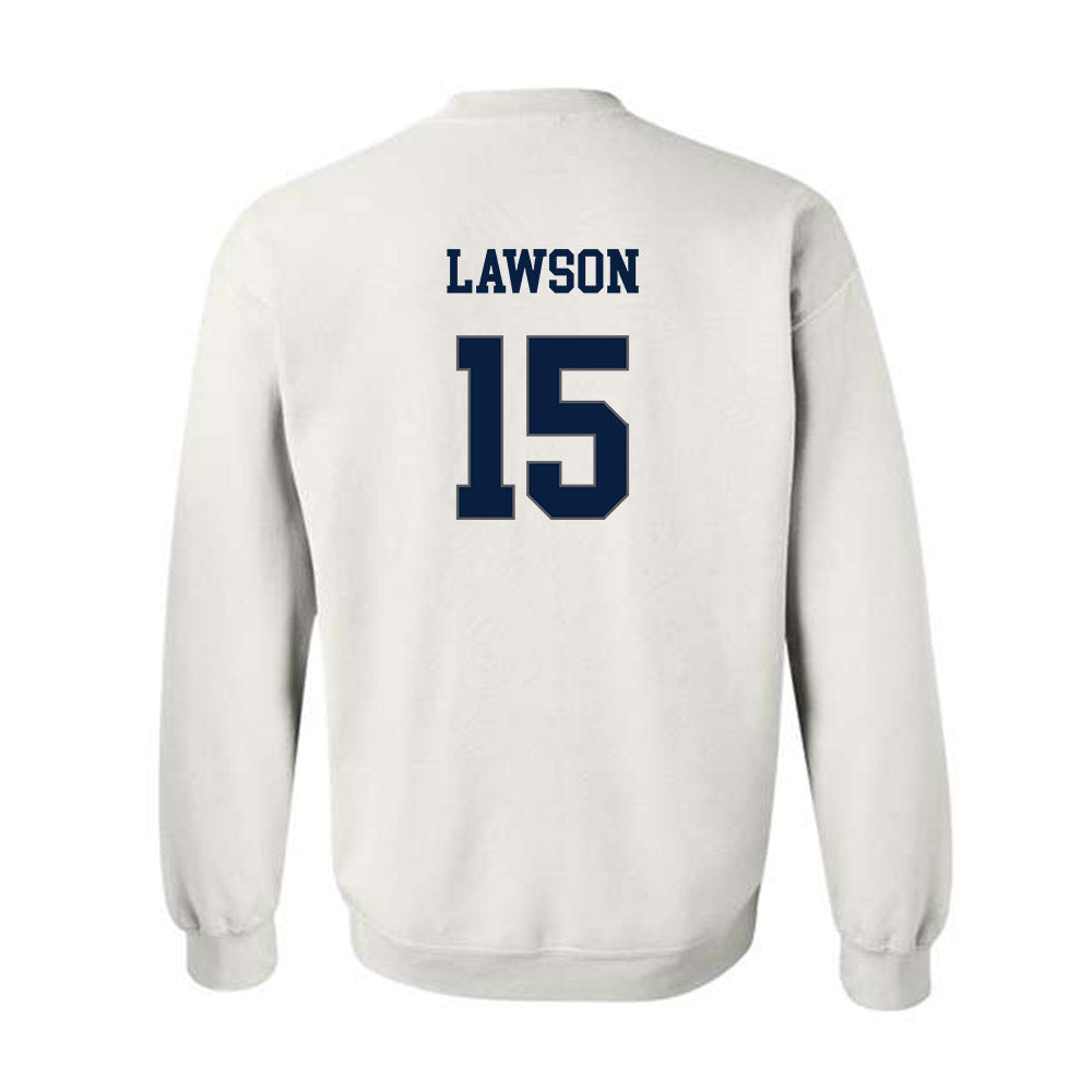 Monmouth - NCAA Softball : Bri Lawson - Replica Shersey Crewneck Sweatshirt-1