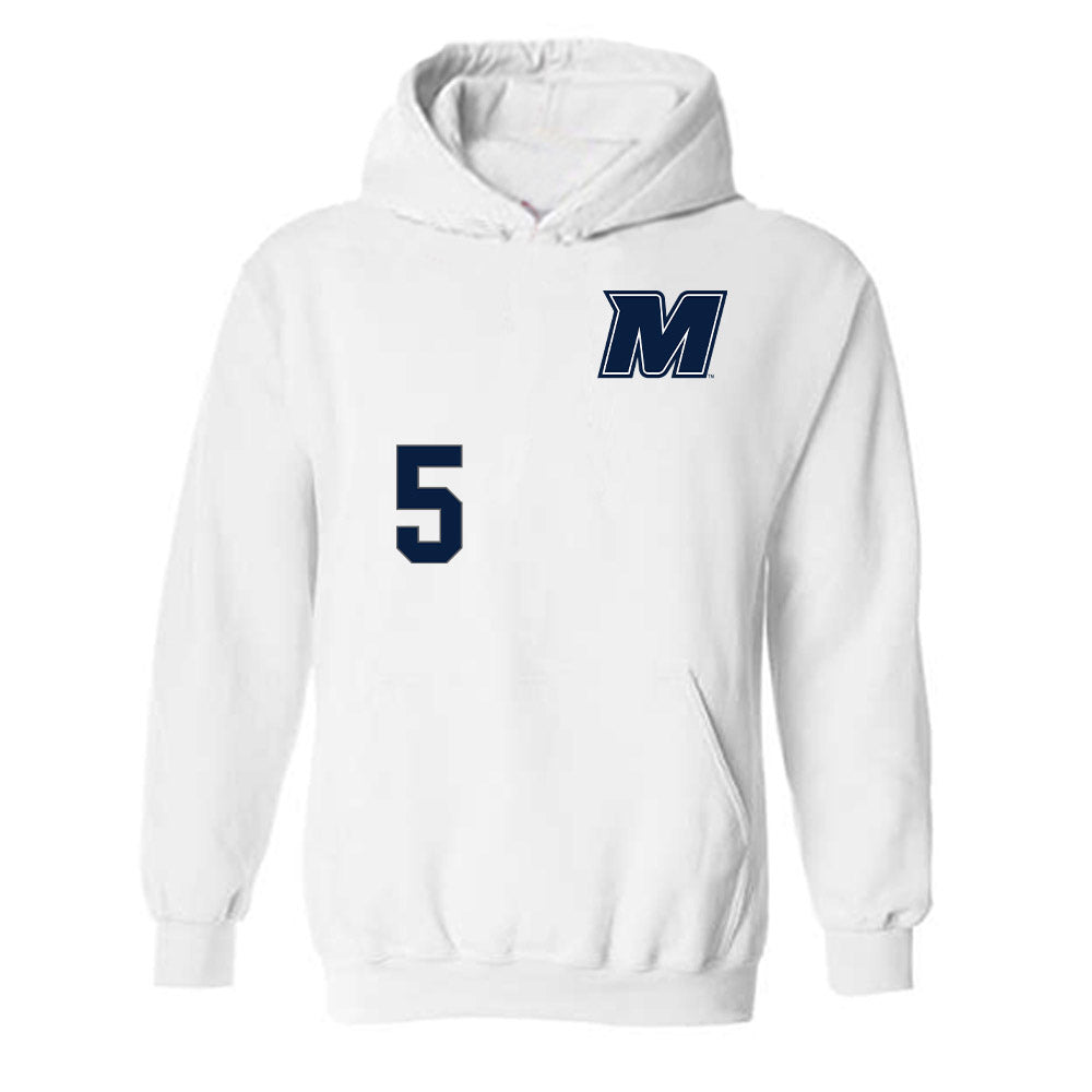 Monmouth - NCAA Softball : Gabriella Gesualdo - Replica Shersey Hooded Sweatshirt
