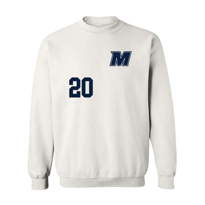 Monmouth - NCAA Softball : Alexis Castaneda - Replica Shersey Crewneck Sweatshirt