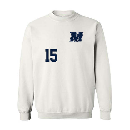 Monmouth - NCAA Softball : Bri Lawson - Replica Shersey Crewneck Sweatshirt-0