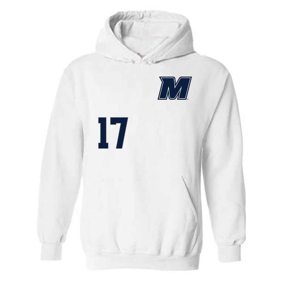 Monmouth - NCAA Softball : Isabella Bonacci - Replica Shersey Hooded Sweatshirt