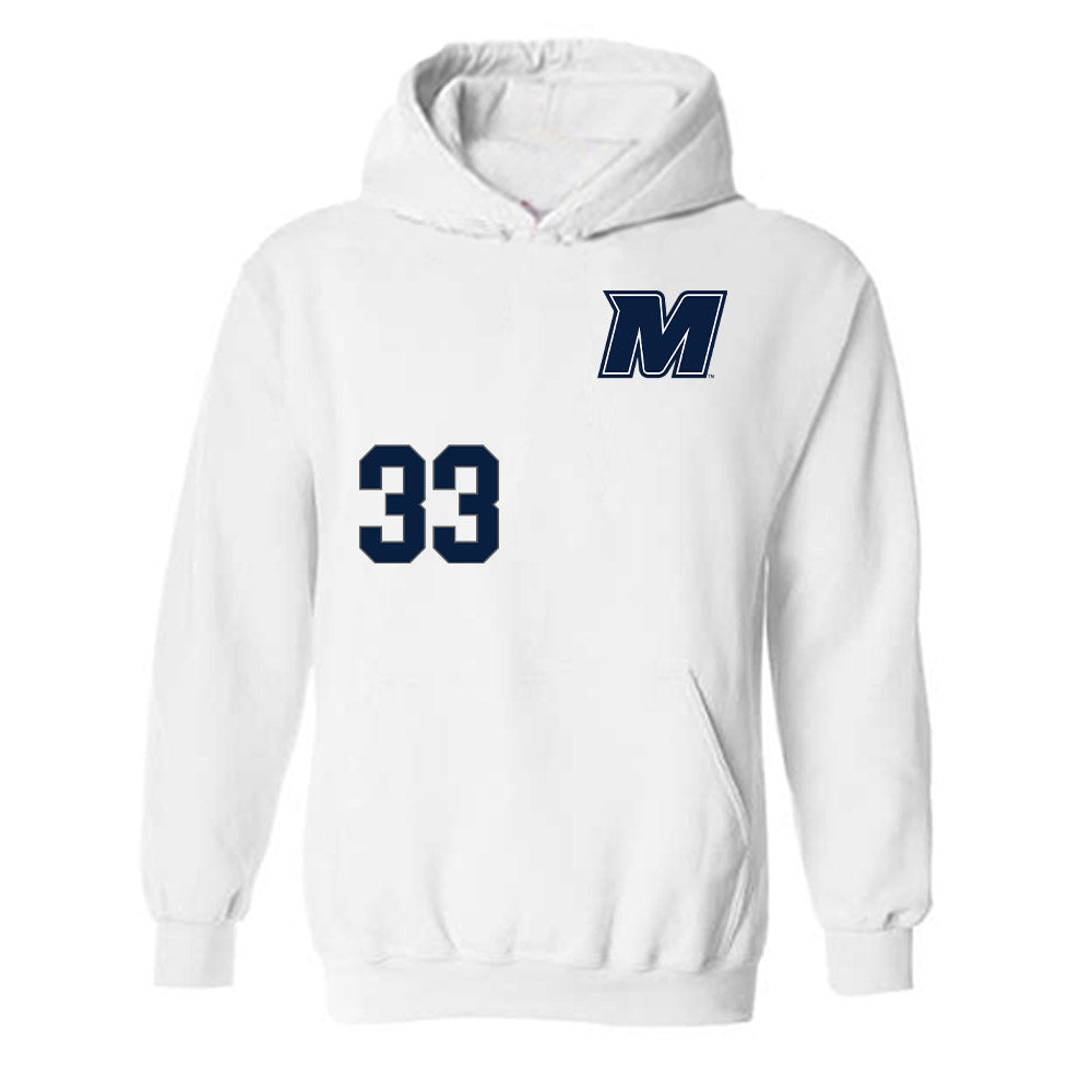 Monmouth - NCAA Softball : Tessa Thompson - Hooded Sweatshirt