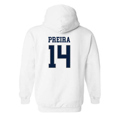 Monmouth - NCAA Women's Basketball : Kellyn Preira - Replica Shersey Hooded Sweatshirt-1