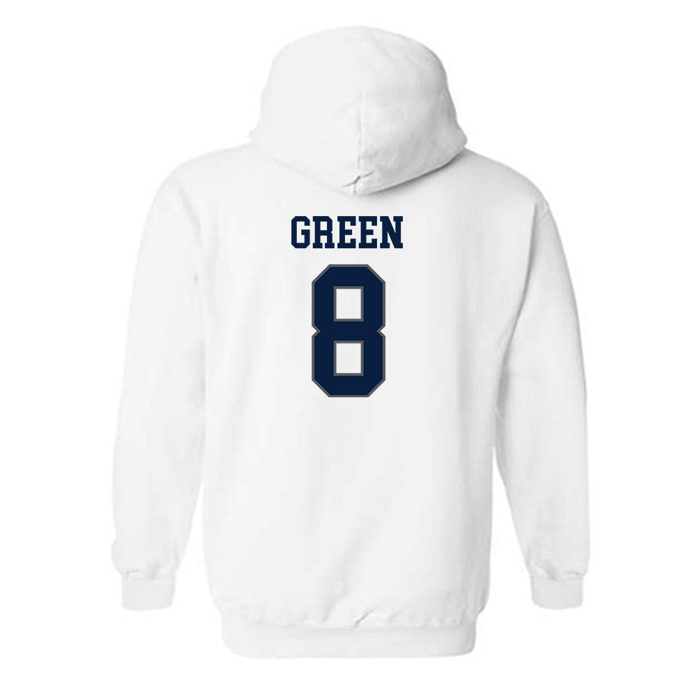 Monmouth - NCAA Men's Basketball : Christopher Green - Replica Shersey Hooded Sweatshirt-1