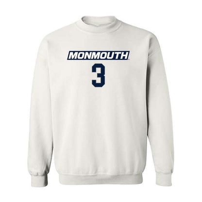 Monmouth - NCAA Men's Basketball : Anthony Martinez - Replica Shersey Crewneck Sweatshirt-0