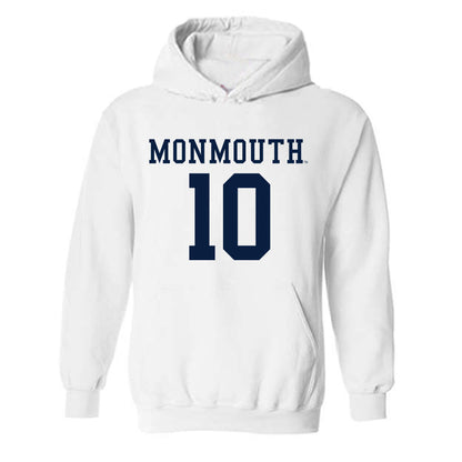Monmouth - NCAA Women's Lacrosse : Ella Sciortino - Replica Shersey Hooded Sweatshirt