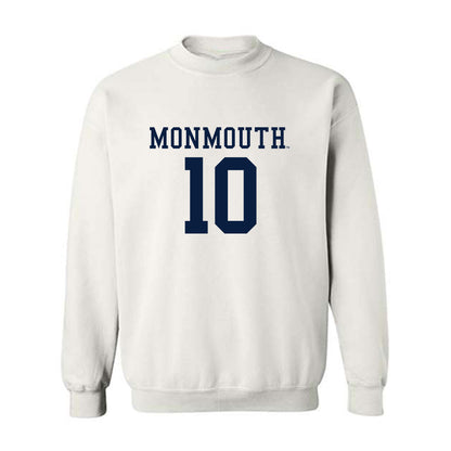 Monmouth - NCAA Women's Lacrosse : Ella Sciortino - Replica Shersey Crewneck Sweatshirt