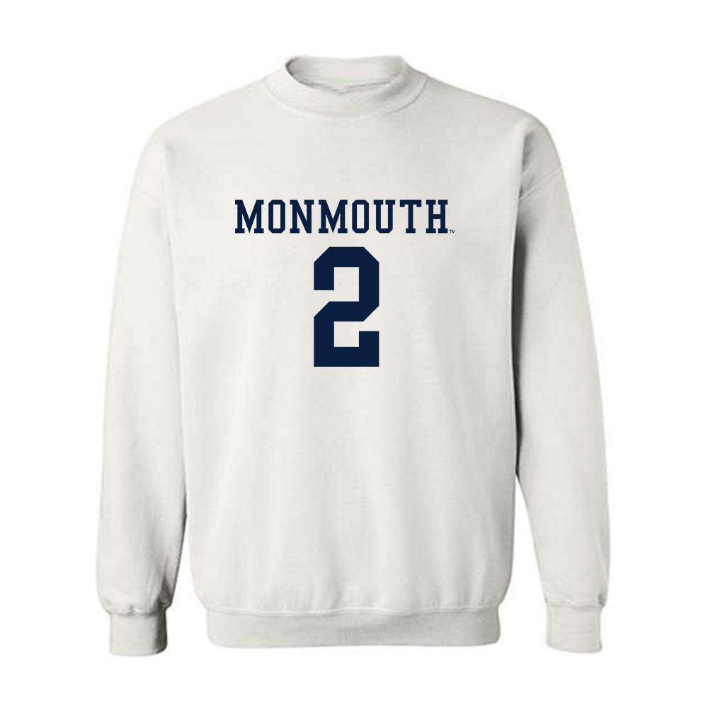 Monmouth - NCAA Women's Lacrosse : Allyson Ryan - Replica Shersey Crewneck Sweatshirt