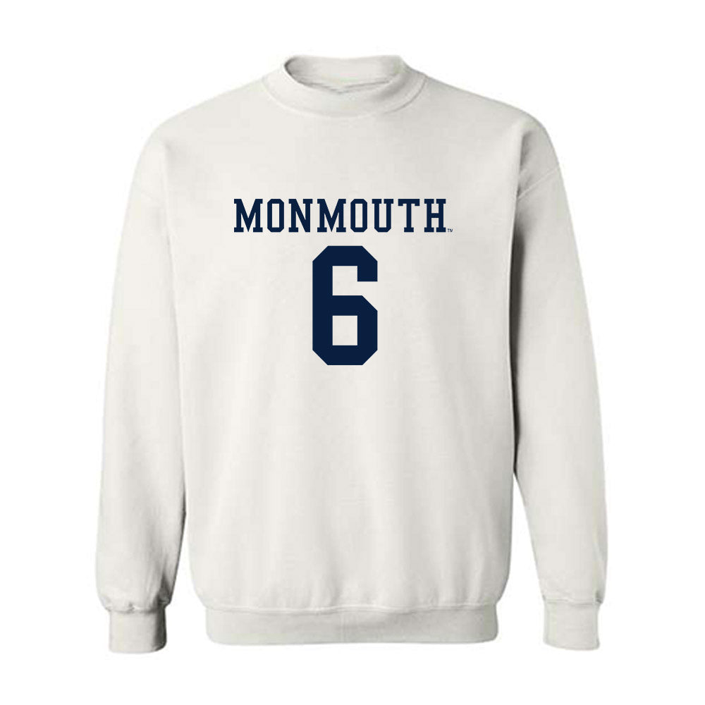 Monmouth - NCAA Women's Lacrosse : AC Cunneen - Replica Shersey Crewneck Sweatshirt