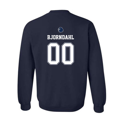 Monmouth - NCAA Women's Soccer : Ava Bjorndahl - Replica Shersey Crewneck Sweatshirt-1