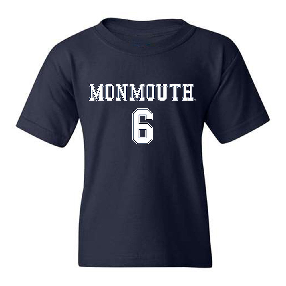 Monmouth - NCAA Women's Soccer : Katie DeGaetano - Replica Shersey Youth T-Shirt