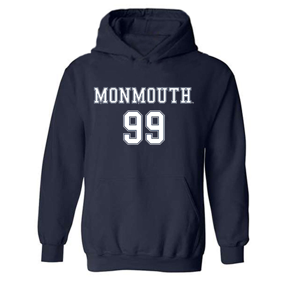 Monmouth - NCAA Women's Soccer : Grace Notarfrancesco - Replica Shersey Hooded Sweatshirt