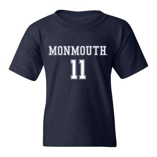 Monmouth - NCAA Women's Soccer : Lindsey Husic - Replica Shersey Youth T-Shirt