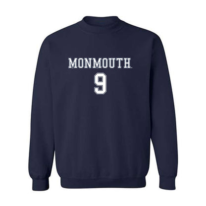 Monmouth - NCAA Women's Soccer : Chloe Messer - Replica Shersey Crewneck Sweatshirt-0
