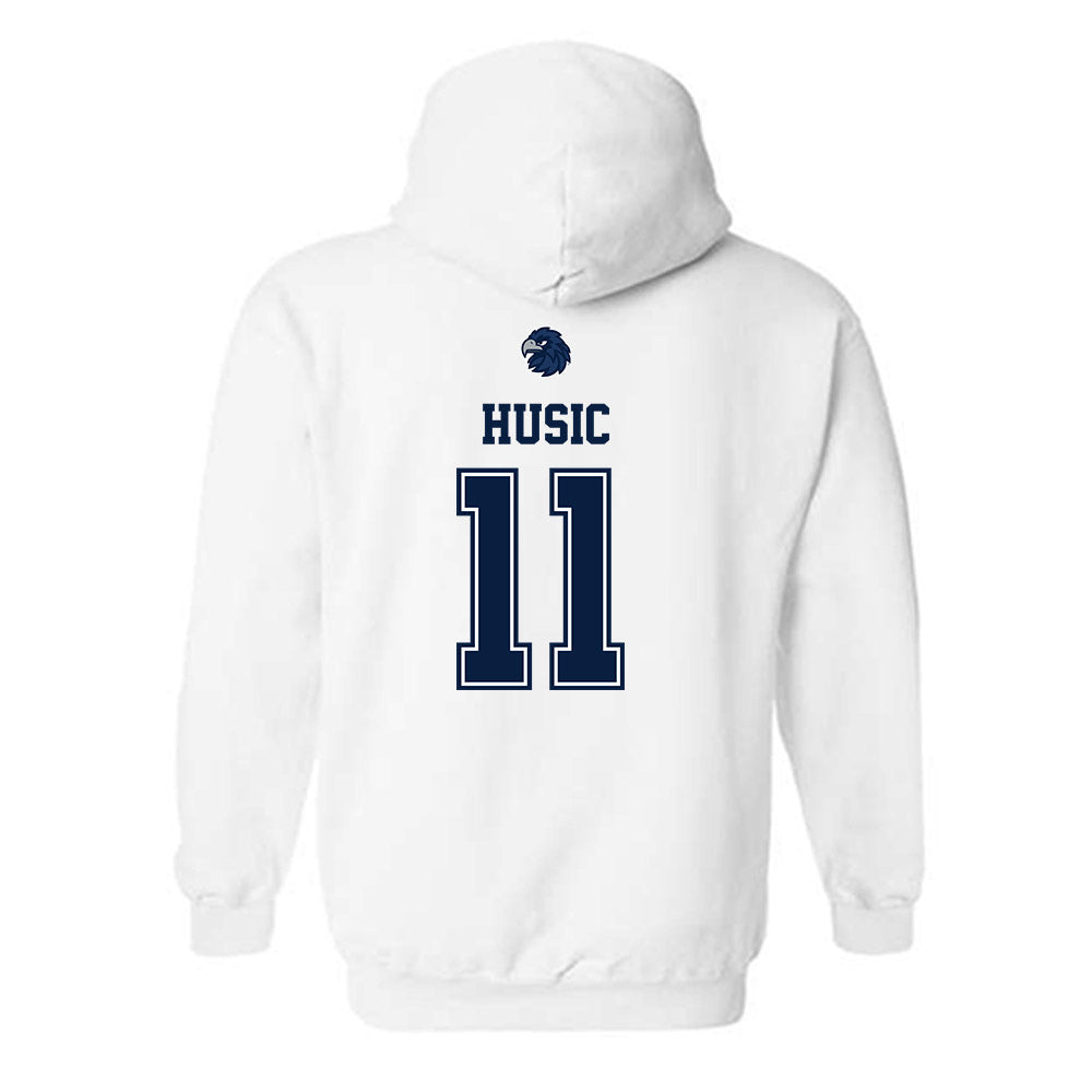 Monmouth - NCAA Women's Soccer : Lindsey Husic - Replica Shersey Hooded Sweatshirt