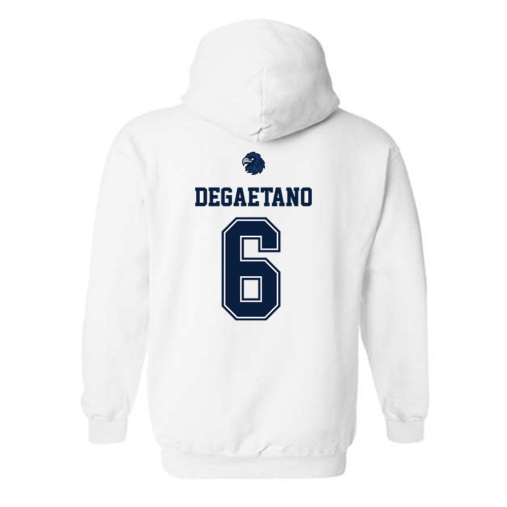 Monmouth - NCAA Women's Soccer : Katie DeGaetano - Replica Shersey Hooded Sweatshirt