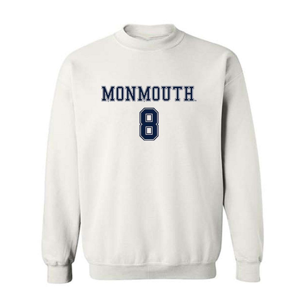 Monmouth - NCAA Women's Soccer : Ashley Lavrich - Replica Shersey Crewneck Sweatshirt