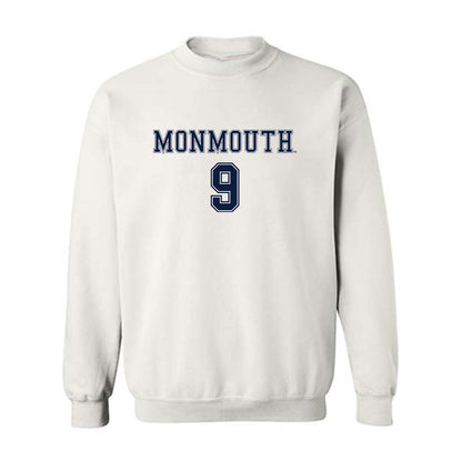 Monmouth - NCAA Women's Soccer : Chloe Messer - Replica Shersey Crewneck Sweatshirt-0