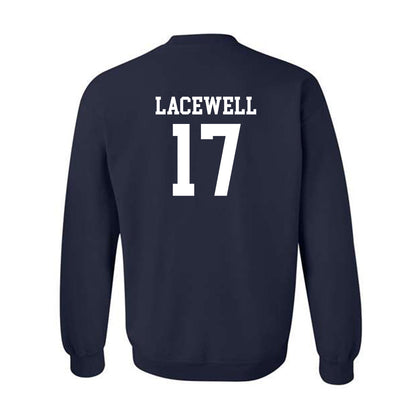Monmouth - NCAA Men's Lacrosse : Terrence Lacewell - Classic Shersey Crewneck Sweatshirt-1