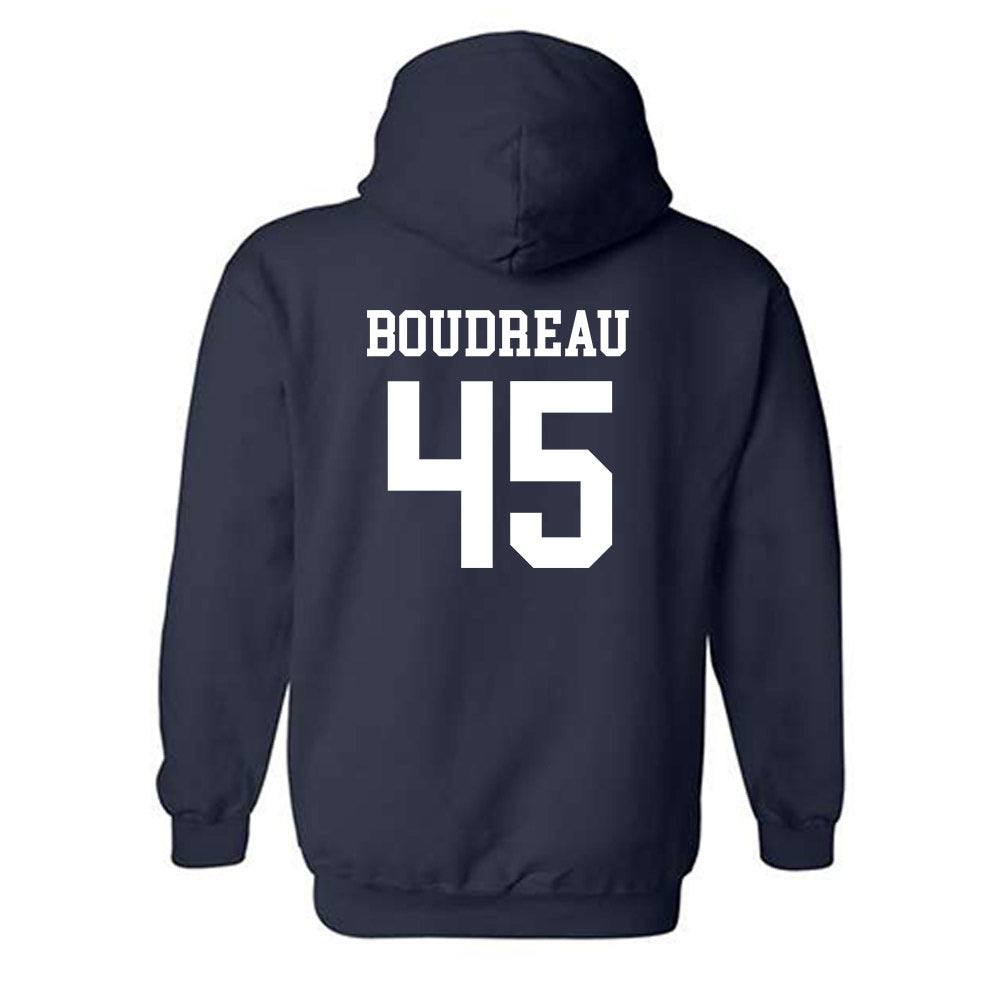 Monmouth - NCAA Men's Lacrosse : Mitch Boudreau - Classic Shersey Hooded Sweatshirt-1