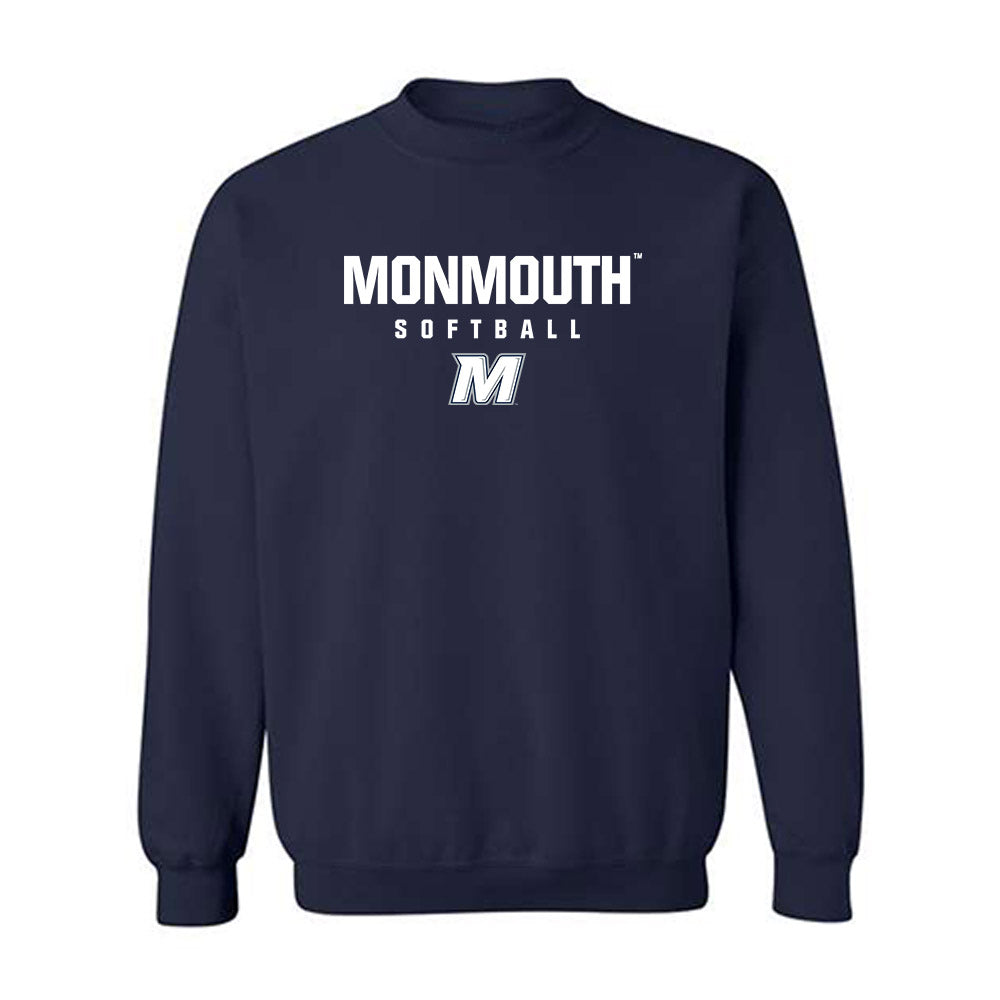 Monmouth - NCAA Softball : Bri Lawson - Classic Shersey Crewneck Sweatshirt-0