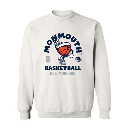 Monmouth - NCAA Men's Basketball : Dok Muordar - Fashion Shersey Crewneck Sweatshirt