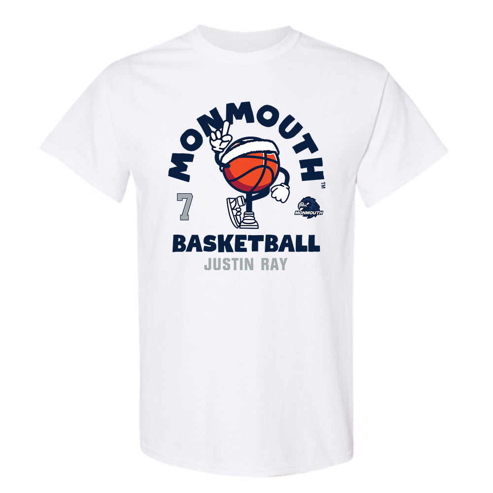 Monmouth - NCAA Men's Basketball : Justin Ray - Fashion Shersey T-Shirt-0