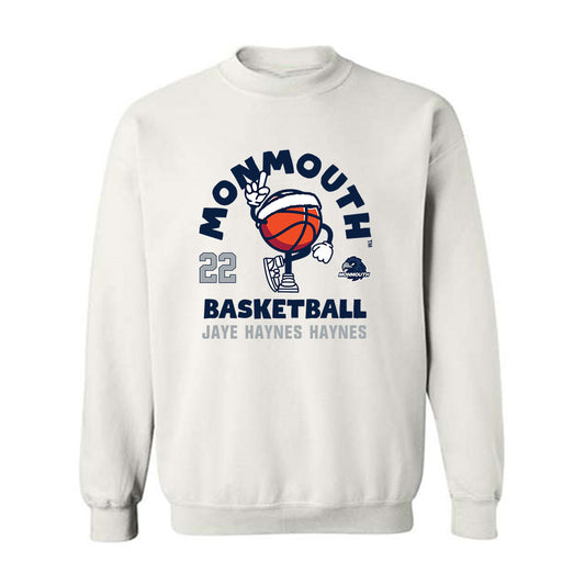 Monmouth - NCAA Women's Basketball : Jaye Haynes - Fashion Shersey Crewneck Sweatshirt