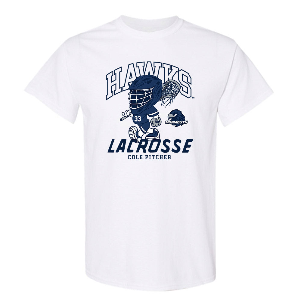 Monmouth - NCAA Men's Lacrosse : Cole Pitcher - Fashion Shersey T-Shirt