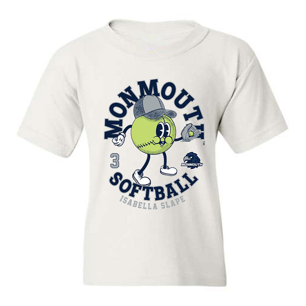 Monmouth - NCAA Softball : Isabella Slape - Fashion Shersey Youth T-Shirt