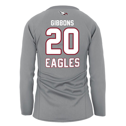 NCCU - NCAA Women's Volleyball : Hailey Gibbons - Grey Volleyball Jersey-1