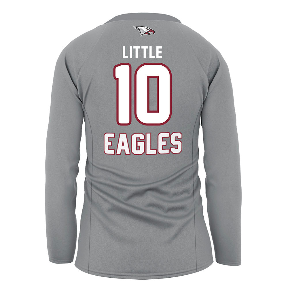 NCCU - NCAA Women's Volleyball : Tayah Little - Grey Volleyball Jersey-1