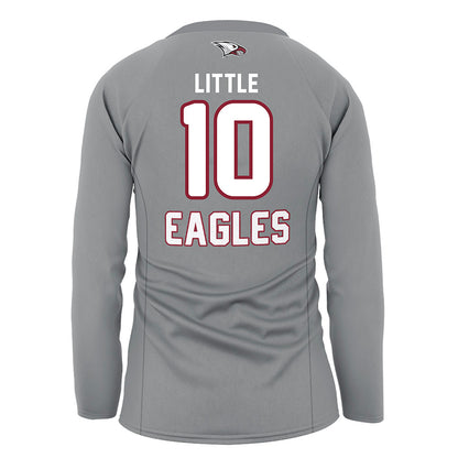 NCCU - NCAA Women's Volleyball : Tayah Little - Grey Volleyball Jersey-1