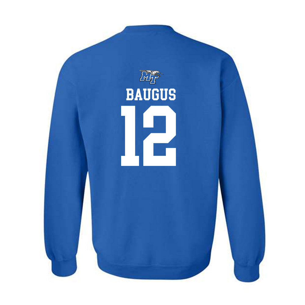 MTSU - NCAA Women's Basketball : Blair Baugus - Replica Shersey Crewneck Sweatshirt-1