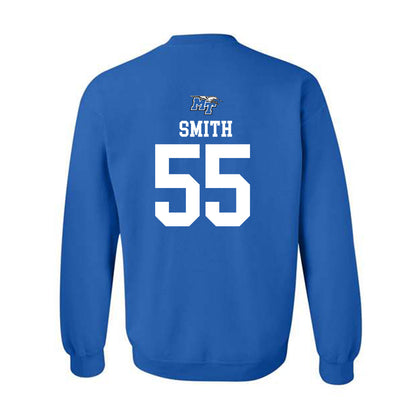 MTSU - NCAA Men's Basketball : Sean Smith - Replica Shersey Crewneck Sweatshirt-1