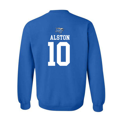 MTSU - NCAA Men's Basketball : Torey Alston - Crewneck Sweatshirt