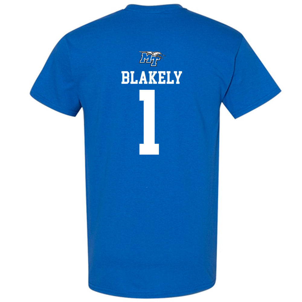 MTSU - NCAA Women's Basketball : Courtney Blakely - Replica Shersey T-Shirt