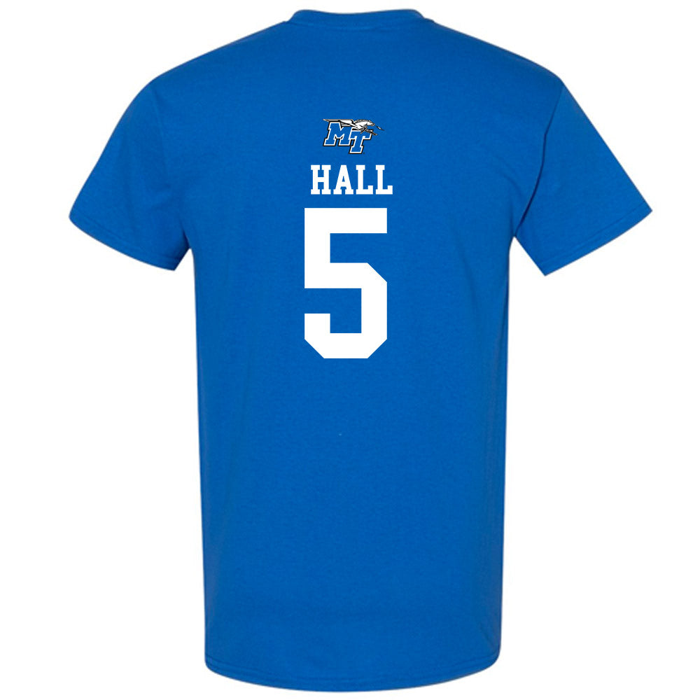 MTSU - NCAA Men's Basketball : Jarred Hall - Replica Shersey T-Shirt